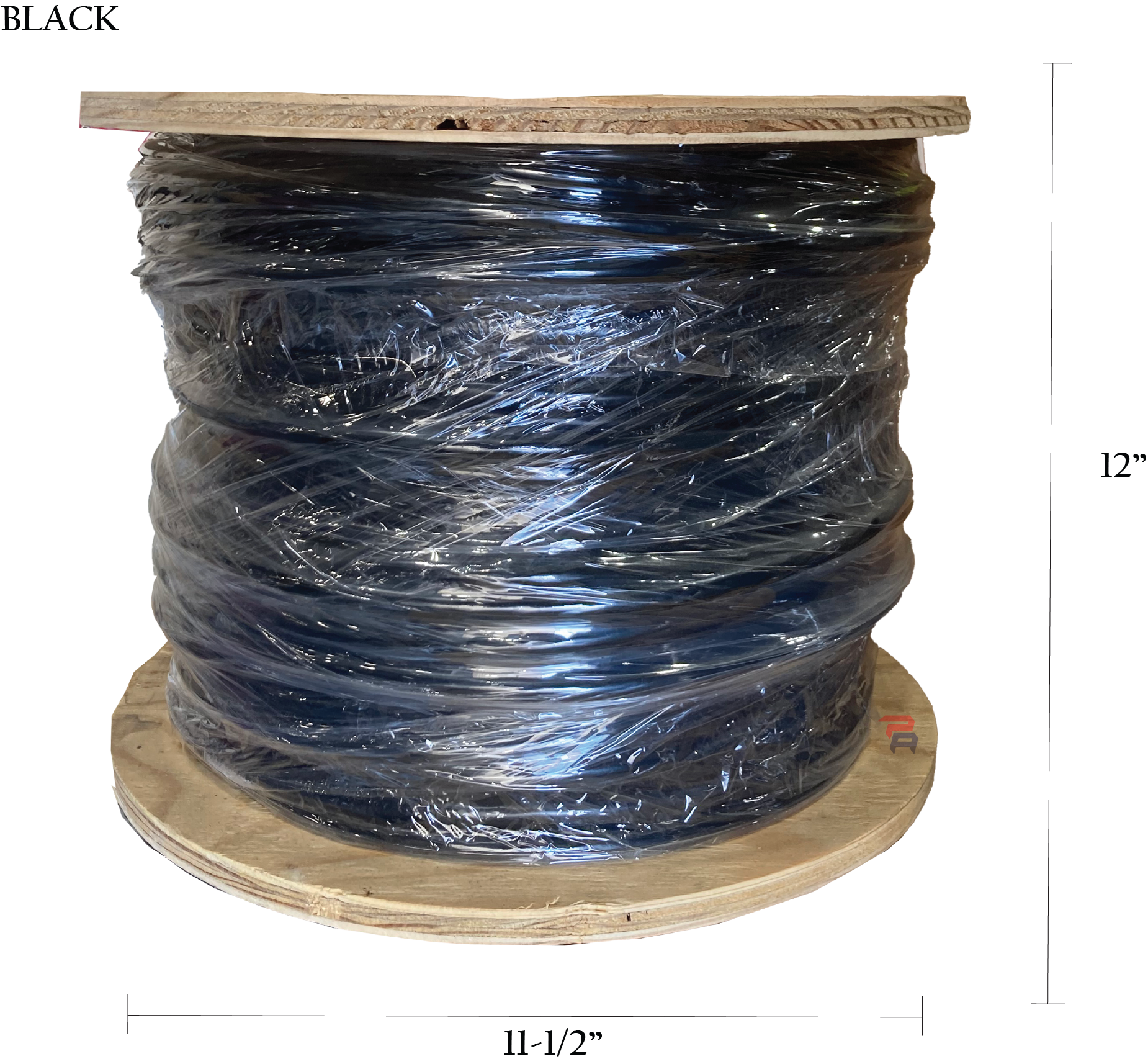 18 AWG Stranded Wire, Black - 5,000FT Spool | Pan American Trailer Parts